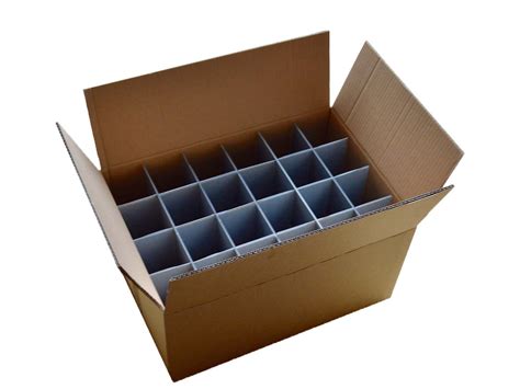 glass metal box|boxes with dividers for glasses.